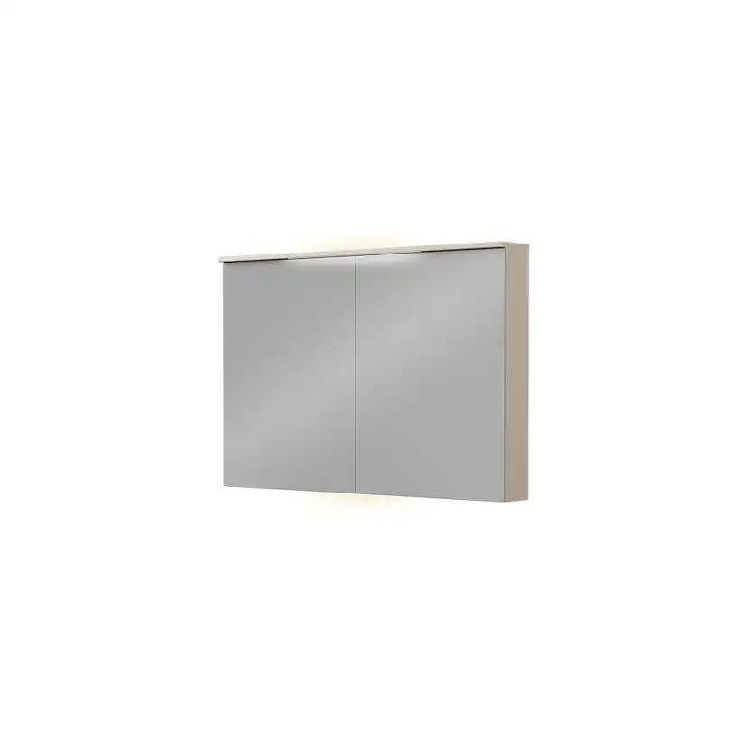 Speilskap FOSSBAD B120 D12 med Lystopp 60 + 60