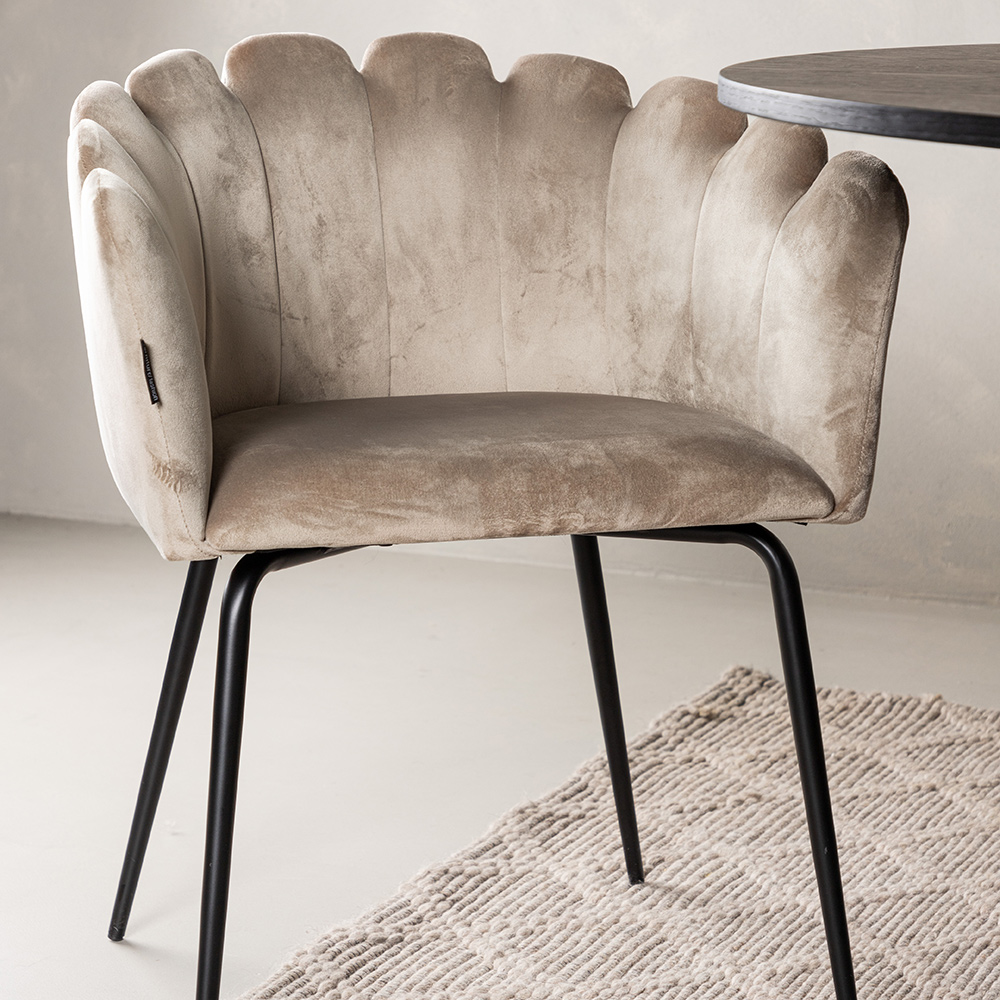 Spisegruppe Venture Home Bootcut med 4 Limhamn Light Stoler
