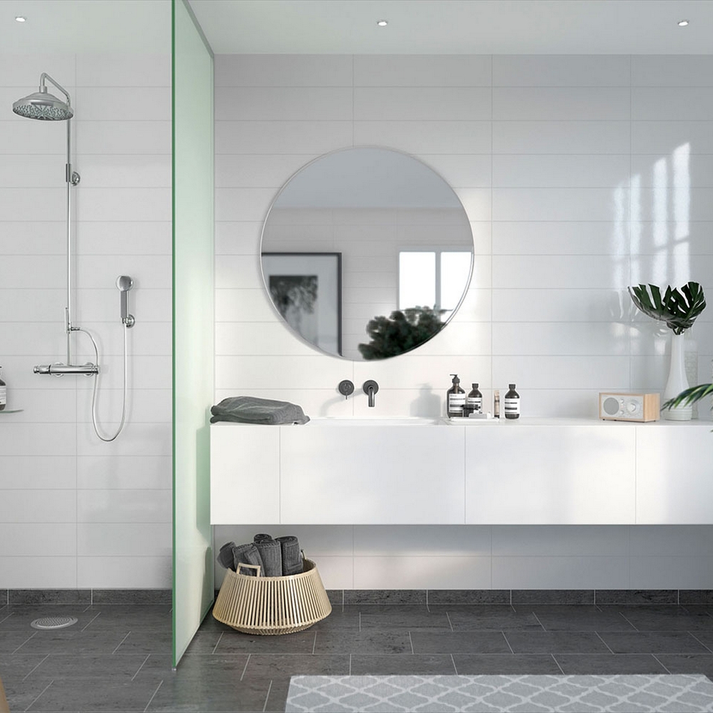 Baderomspanel Fibo 5091 M6015 Athen White