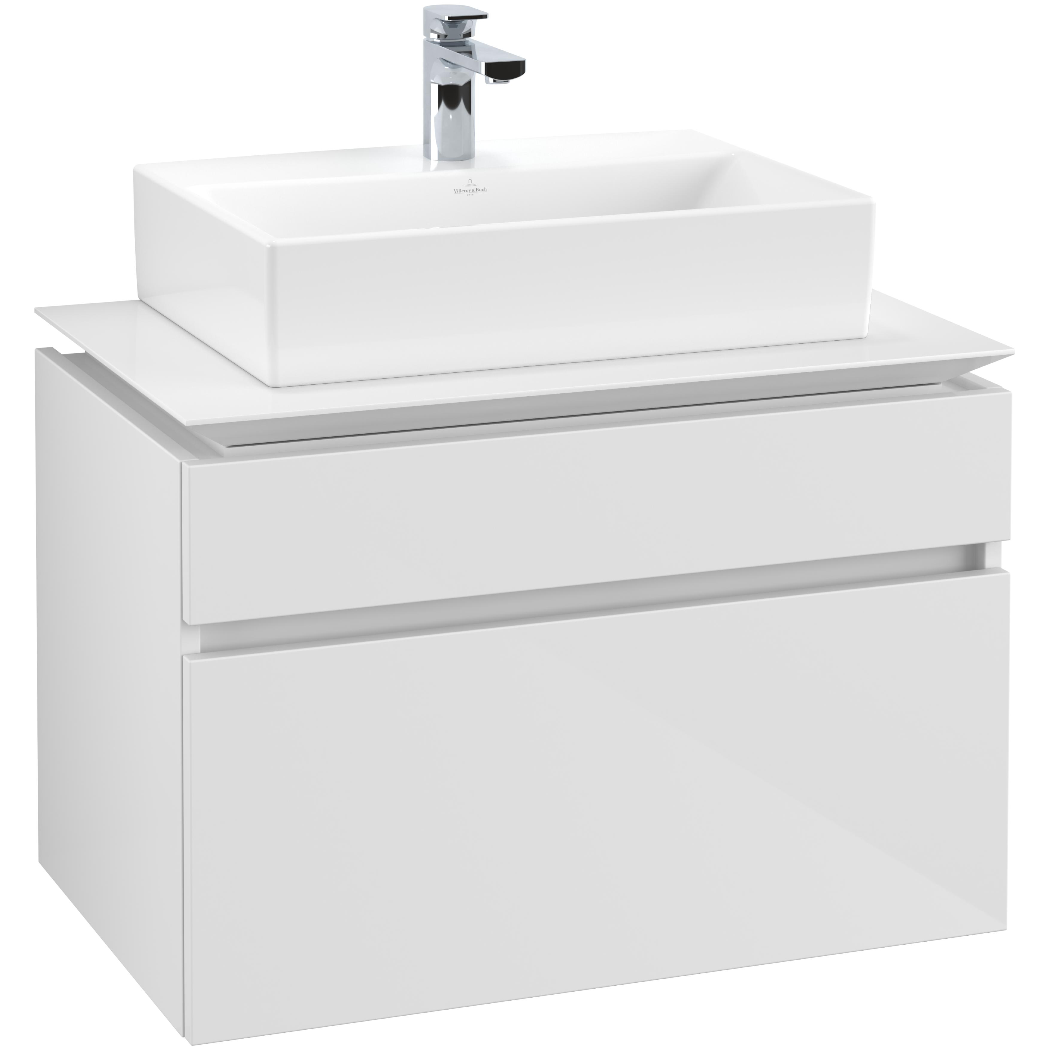Tvättställsskåp Villeroy & Boch Legato 800 med 2 Lådor för Tvättställ från Memento | badrum - badrumsmobler - tvattstallsskap-och-kommod | KakelKungen