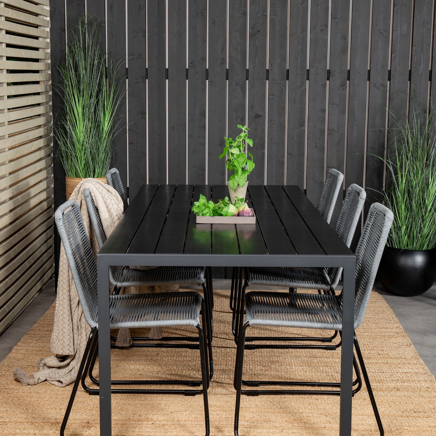 Spisegruppe Venture Home Break med 6 Lindos Stoler