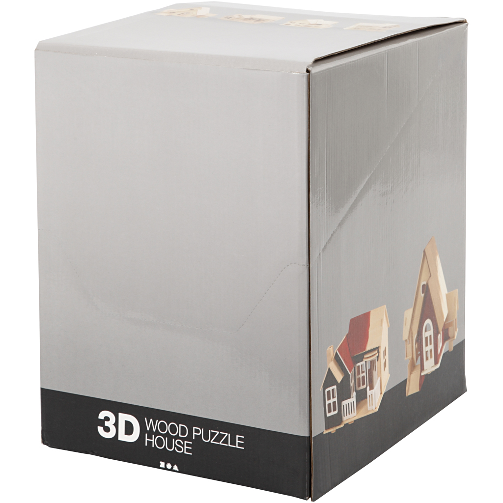 3D Puslespill Creativ Company 4 stk/1 Pk