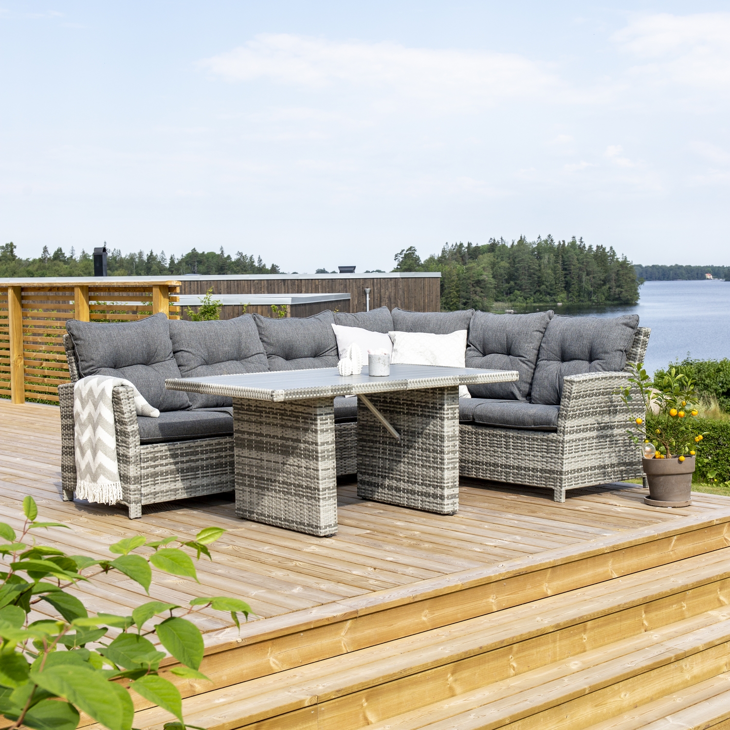 Hjørnesofa Venture Home London Utendørs Utendørs