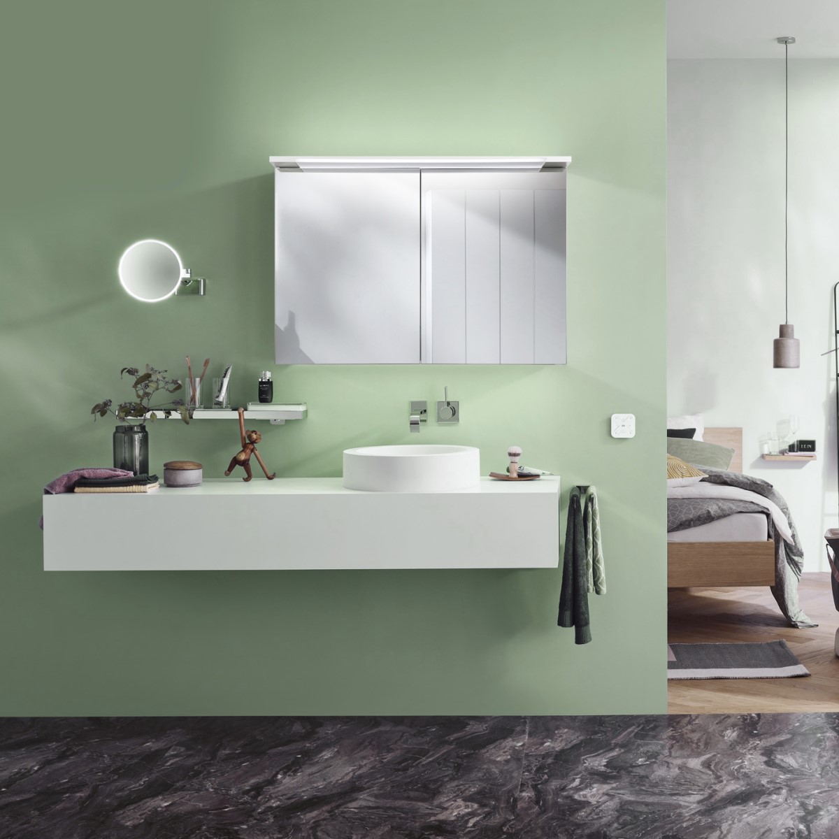 Spegelsk&aring;p Bathlife Gl&auml;nsa