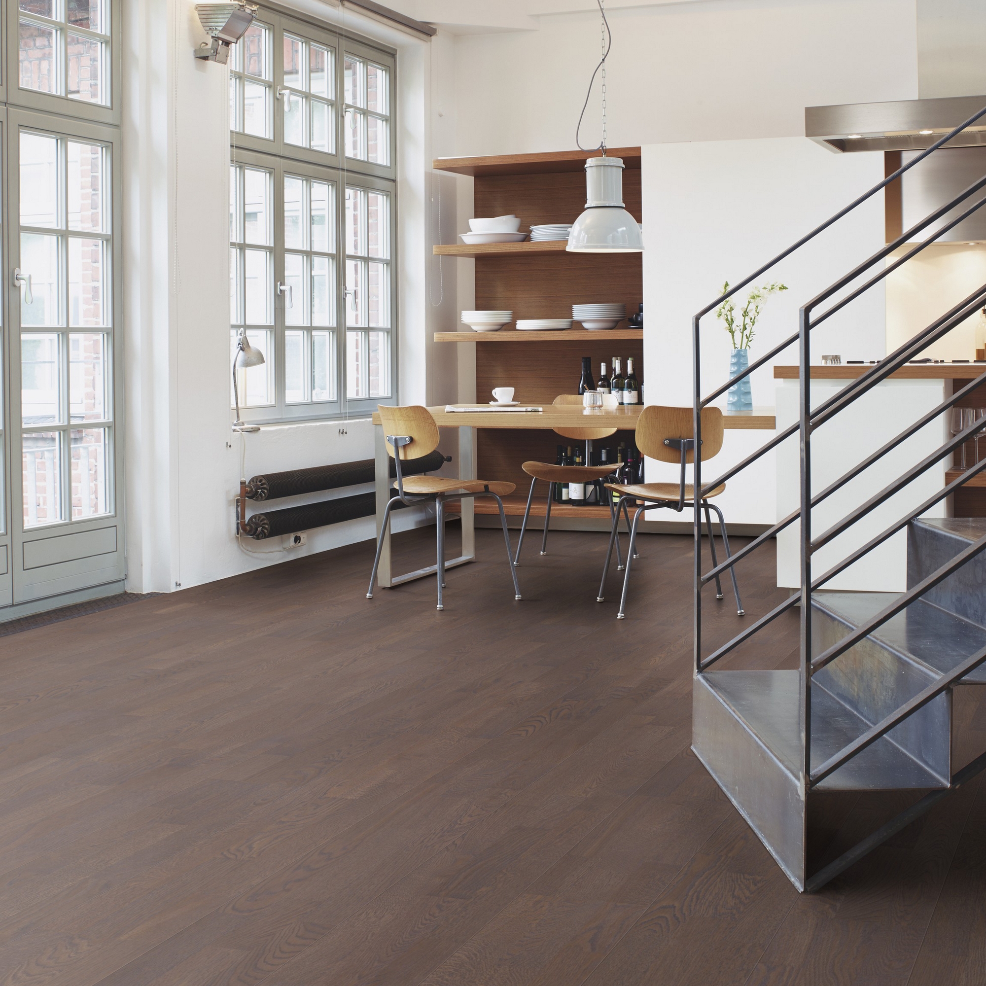 Parkett Boen Eik Elephant Grey 3-Stav