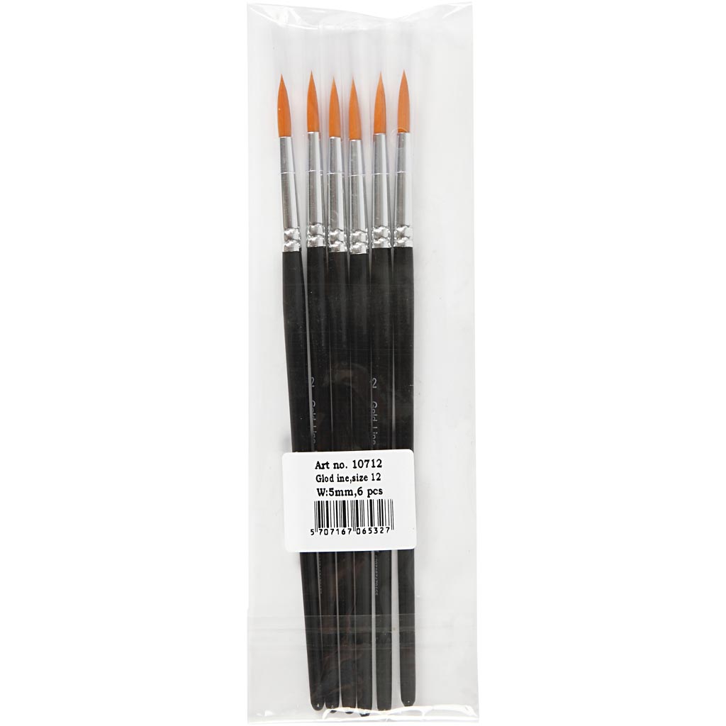 Pensler Creativ Company Gold Line Rund Nr 12 6 Stk/1 Pk