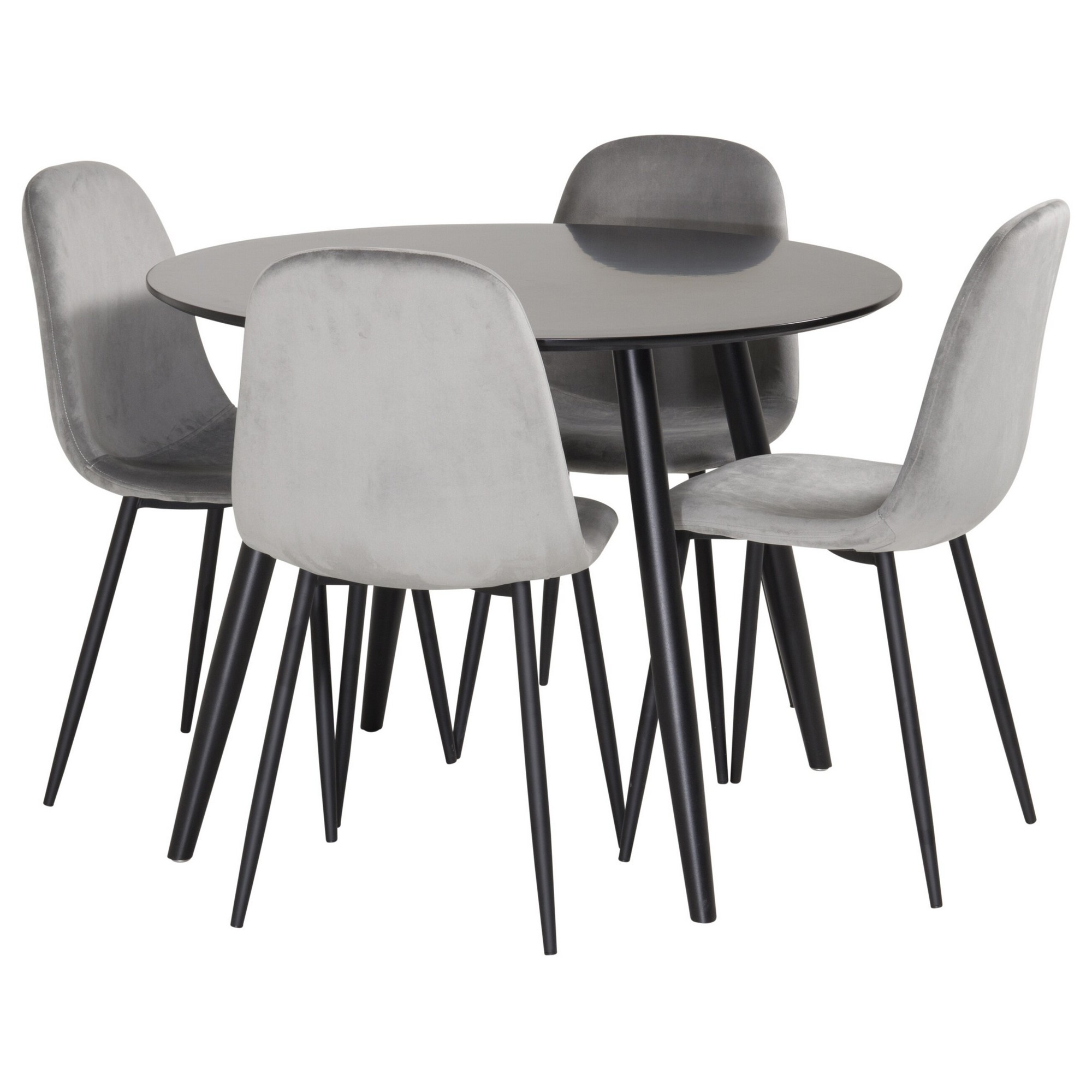 Spisegruppe Venture Home Plaza med 4stk Polar Stoler