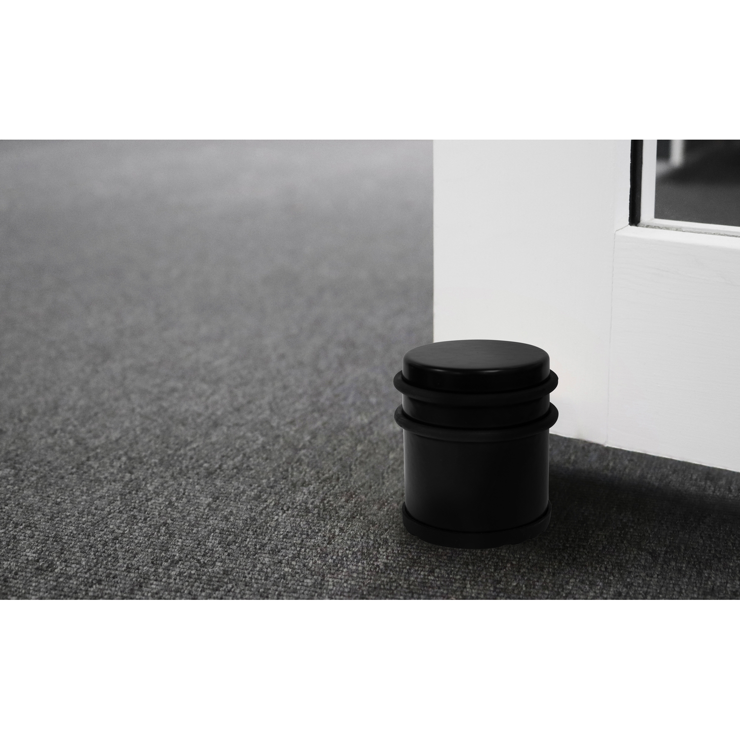 Dørstopper Home it Løs Ø62x75 mm Matt Sort