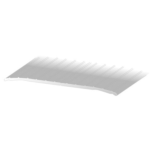 Terskel Lundbergs Aluminium Sølv