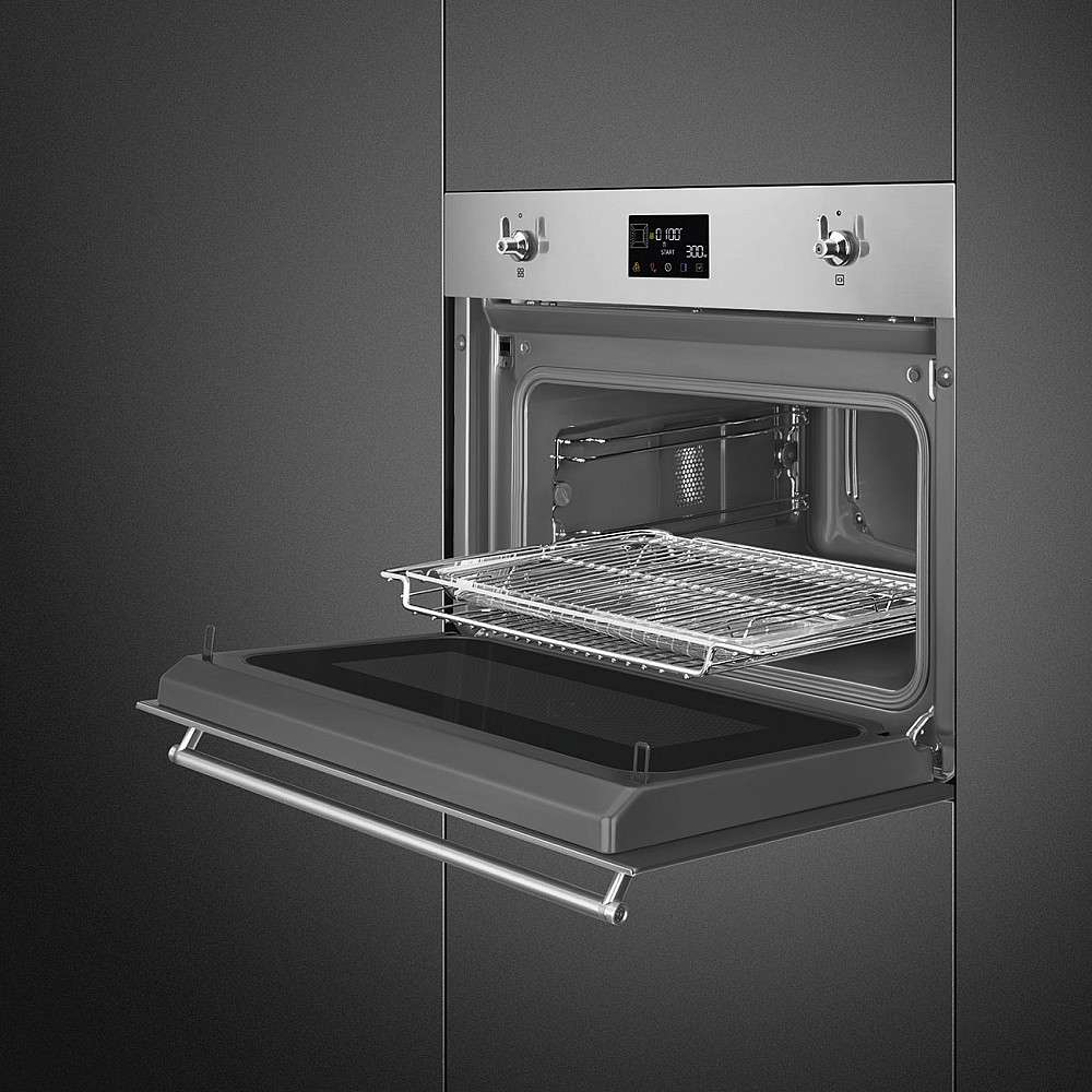 Kombimikrobølgeovn Smeg SO4302M1X