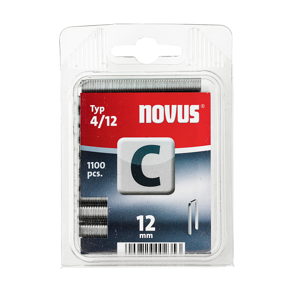 Smalryggsklammer Novus Normal 4-12 1100 st