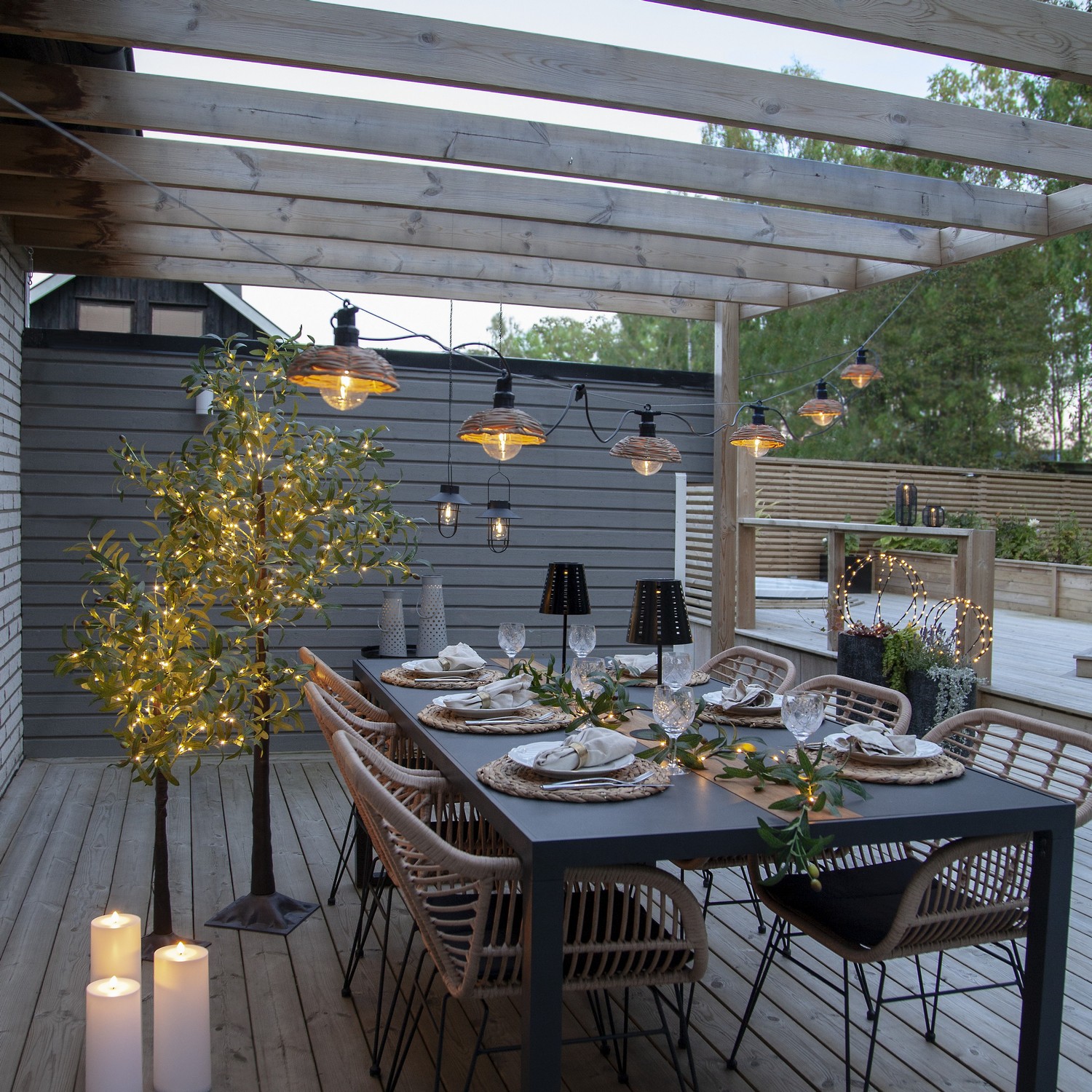 Dekorasjonstre Star Trading Olivec Tre LV