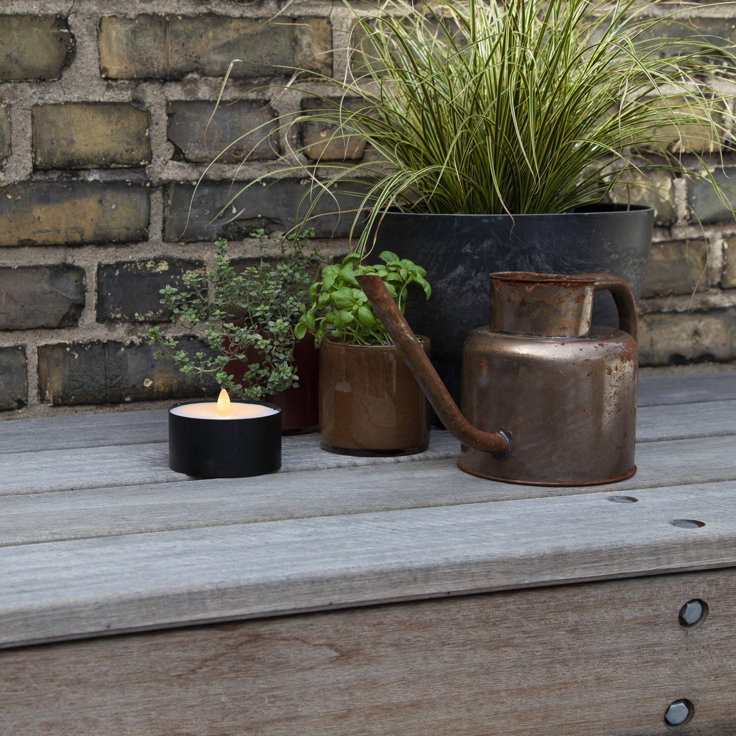 Lys Star Trading Fakkel Candle Batterilys