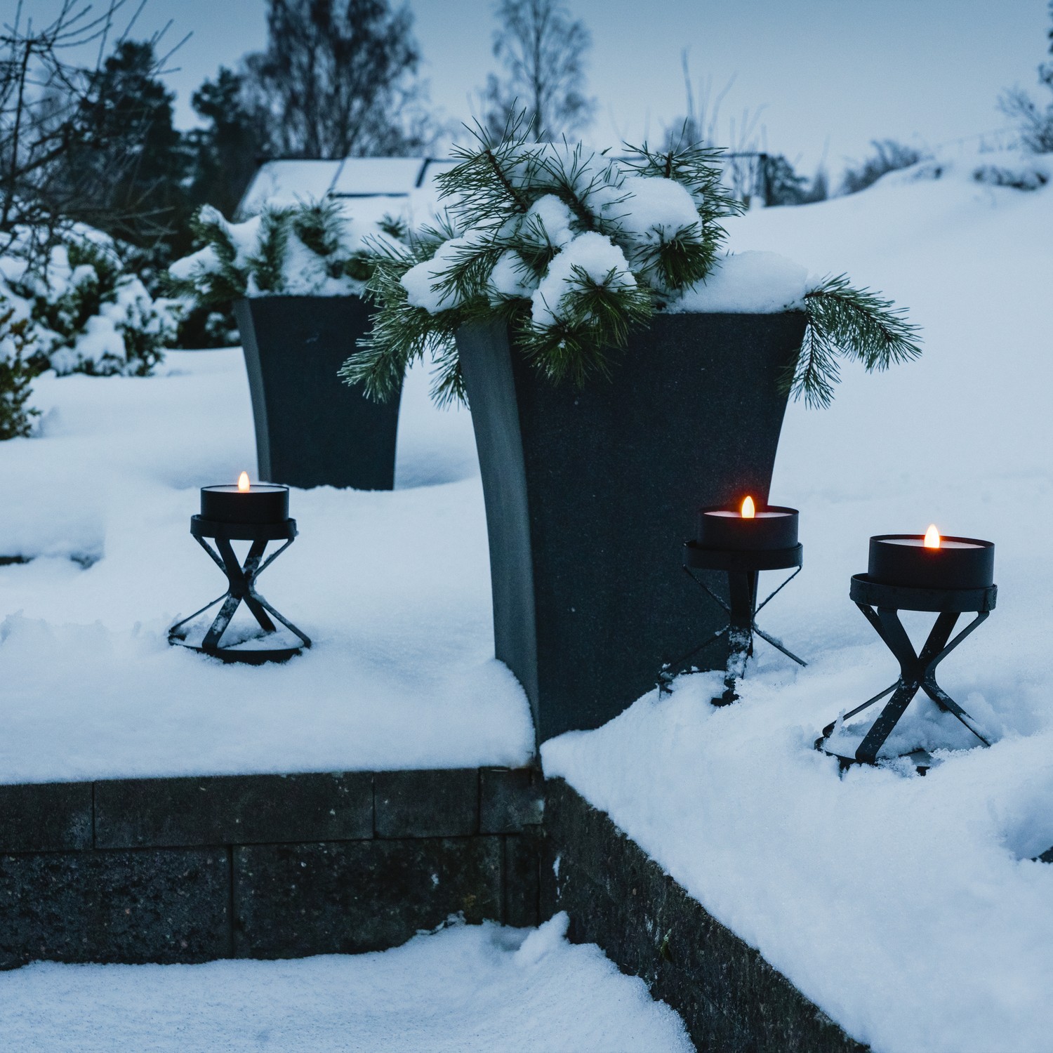 Lys Star Trading Fakkel Candle Batterilys