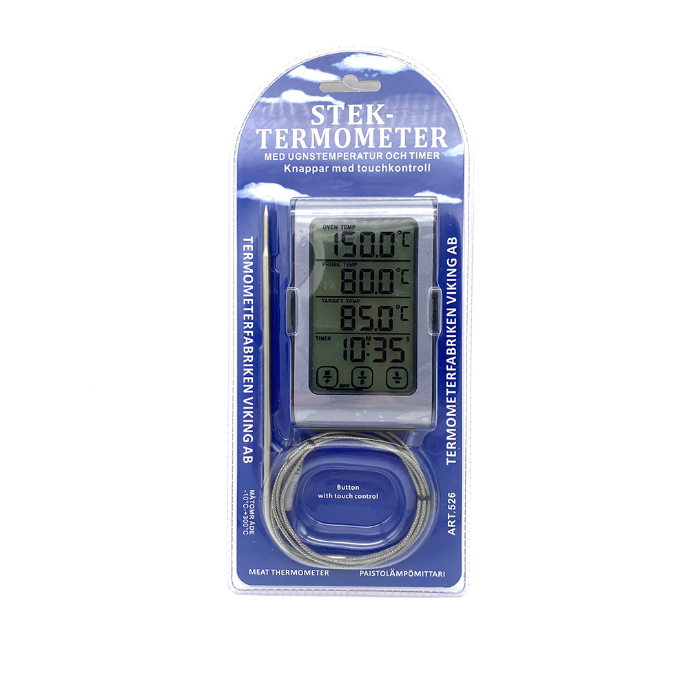 Termometerfabriken Viking Stektermometer Digital med Timer 526 10001034