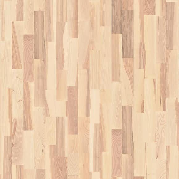 Parkettgolv Boen Ask Marcato Vit Live Matt Lack 3-Stav