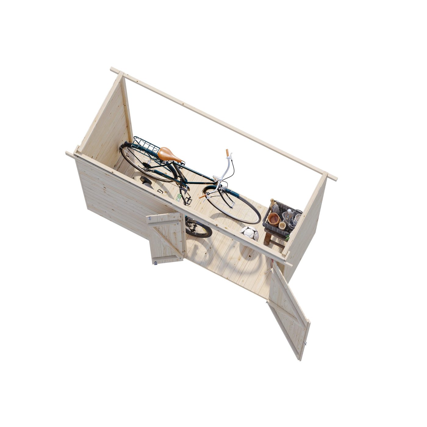 Redskapsbod Palmako Leif 2,2 m2