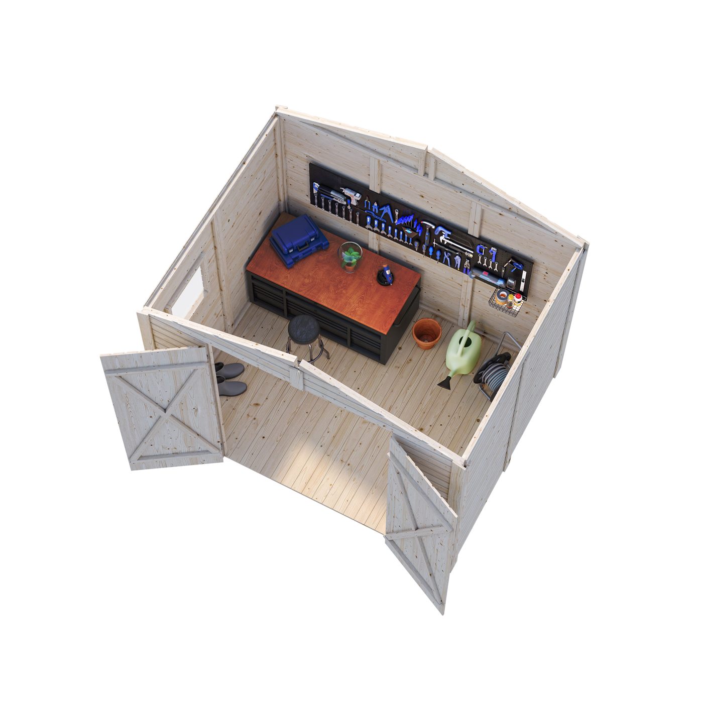 Redskapsbod Palmako Dan 4,6 m2