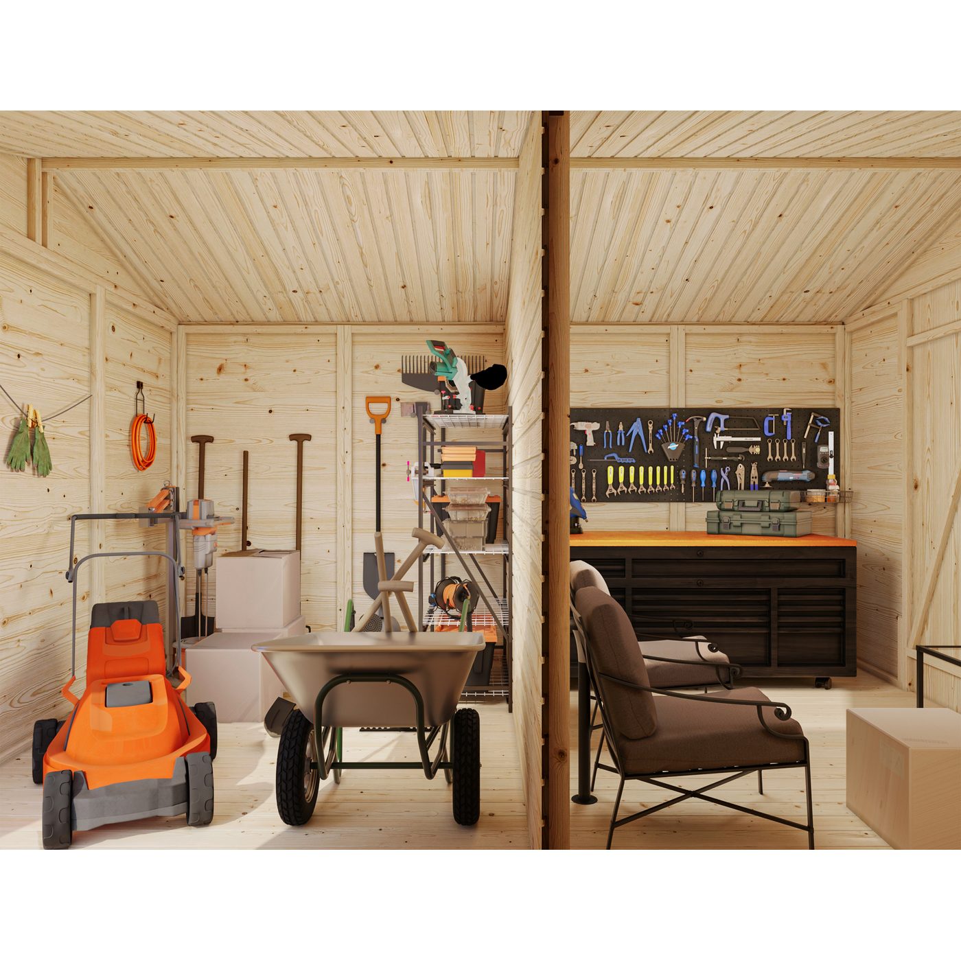 Redskapsbod Palmako Dan 10,0 m2