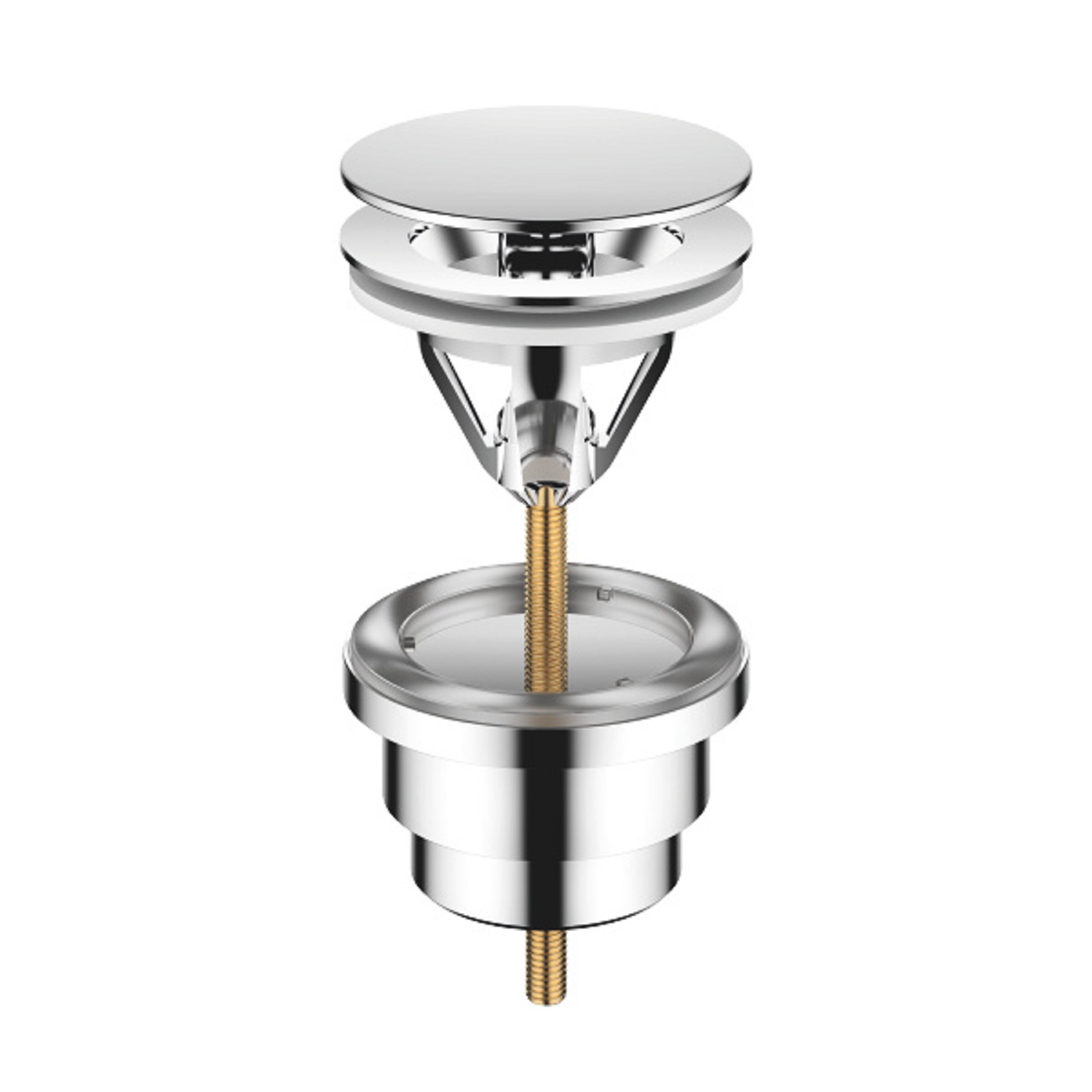 Bottenventil Dornbracht utan Bräddavlopp Färg: Krom