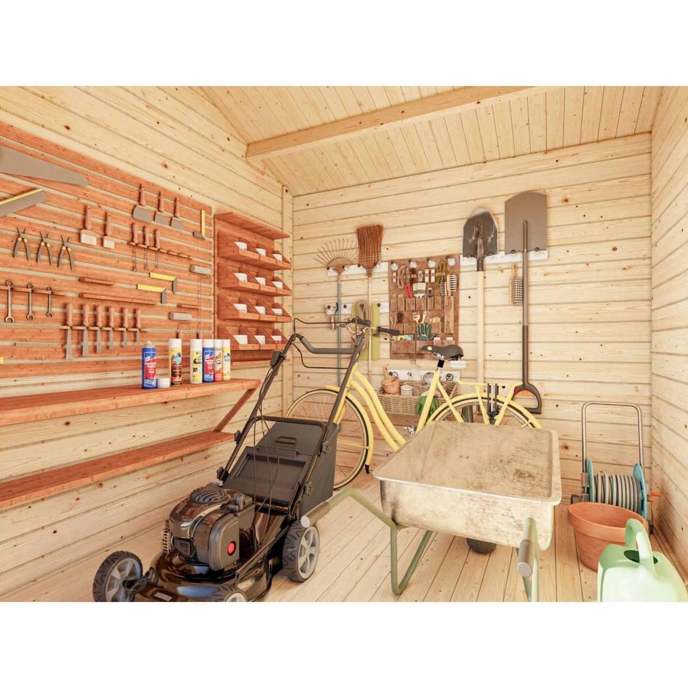 Redskapsbod Palmako Jari 8,9 m2