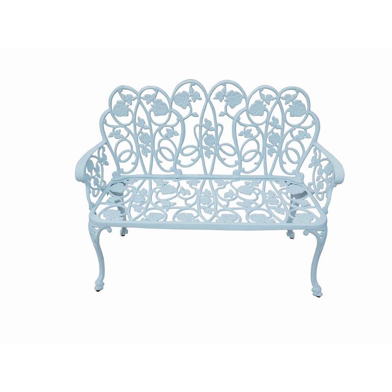 Aluminiumbänk Stjernsund SH43 89x112 cm Vit