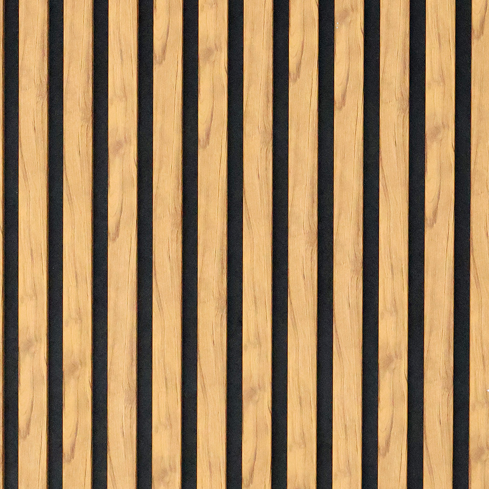 Akustikpanel Lundbergs SPA Svart Filt 2680x615x24 mm