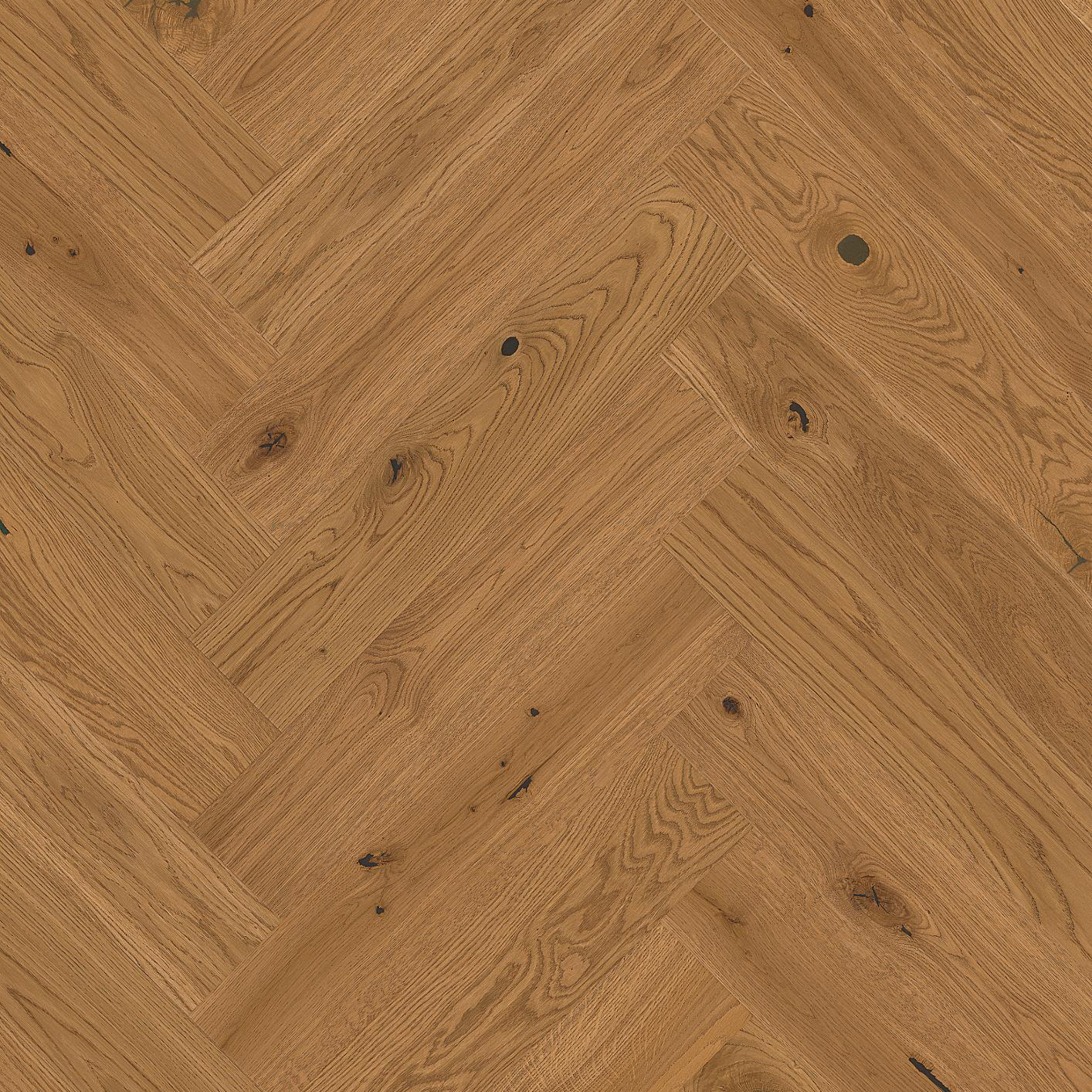 Fiskbensplank Boen Ek Honey Herringbone Live Natural HV-Olja | golv - tragolv - fiskbensparkett | KakelKungen