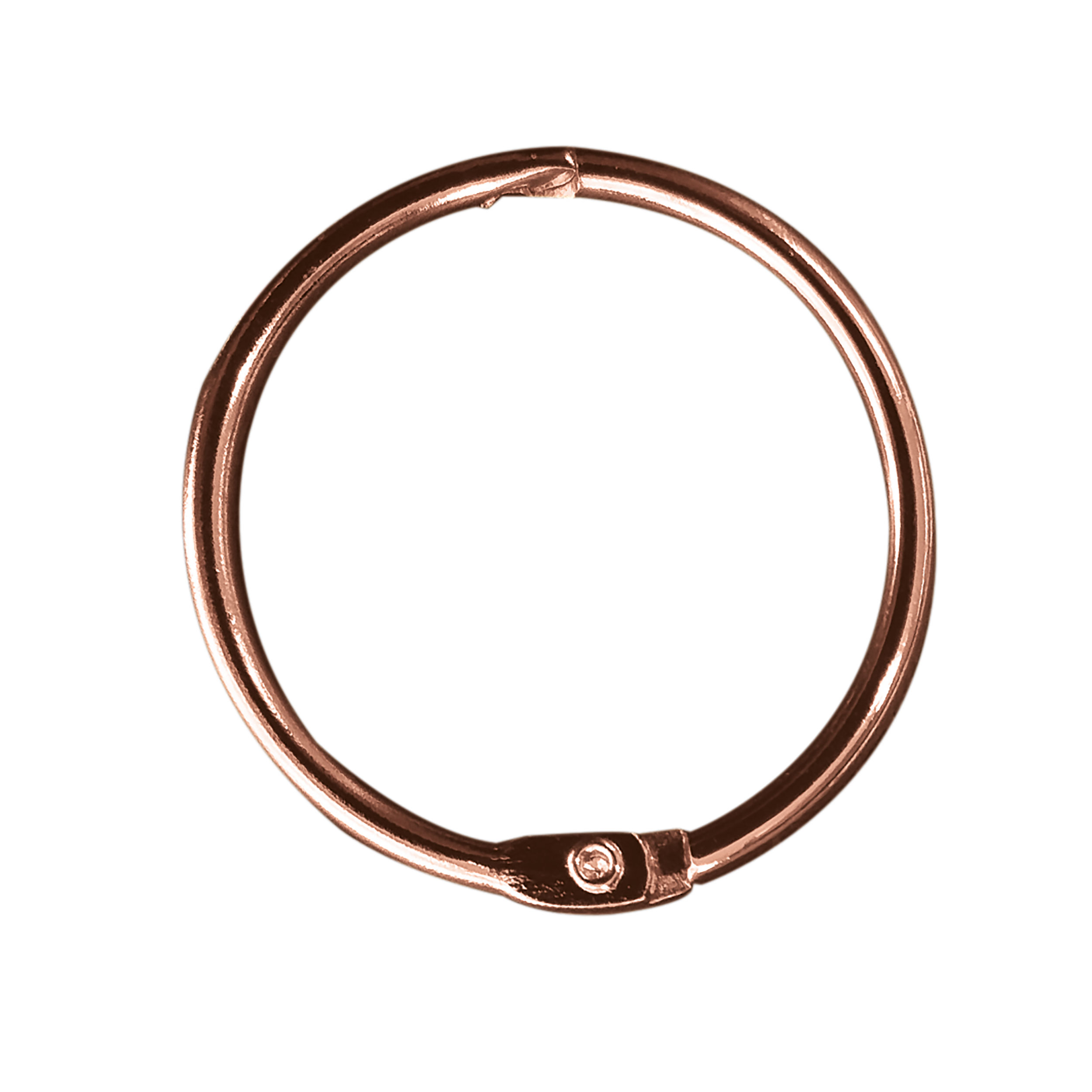 Duschdraperiringar Spirella Ringo Small 12-pack Koppar