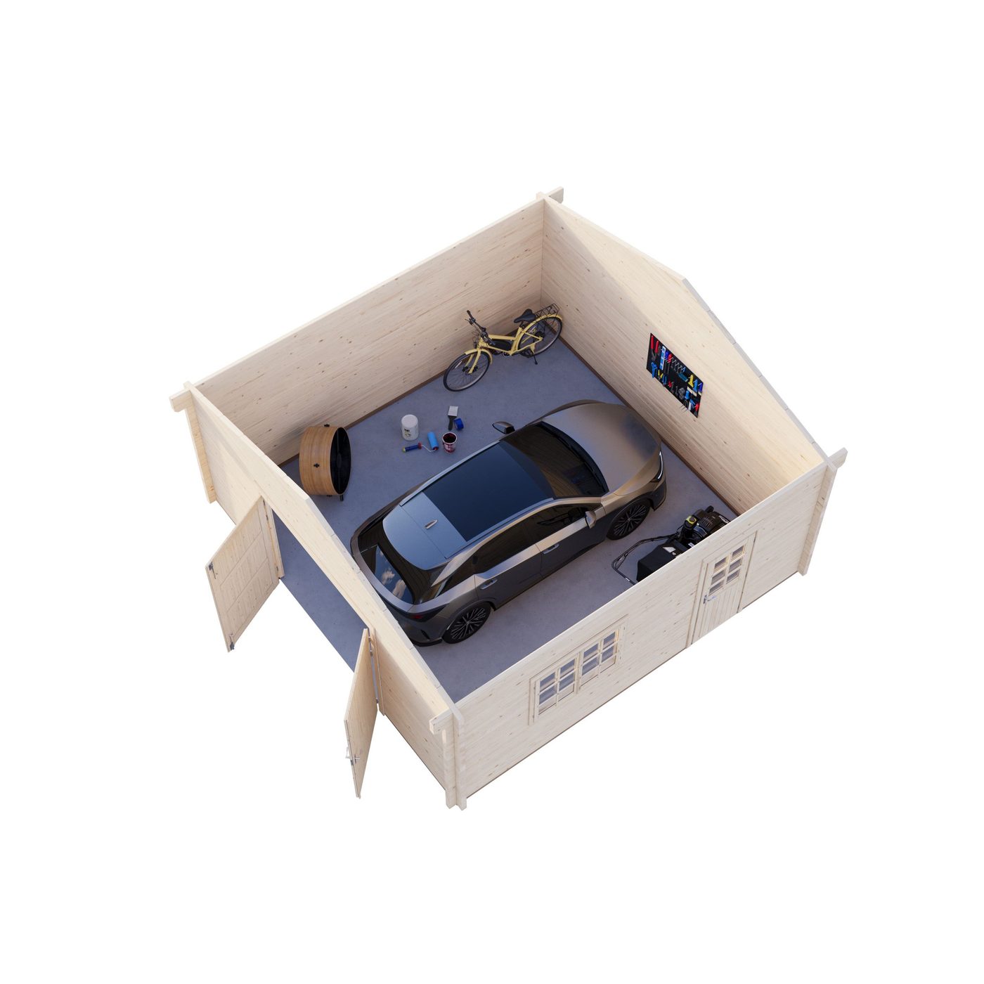 Garasjebod Palmako Roger 27,7 m2 Dobbel Treport