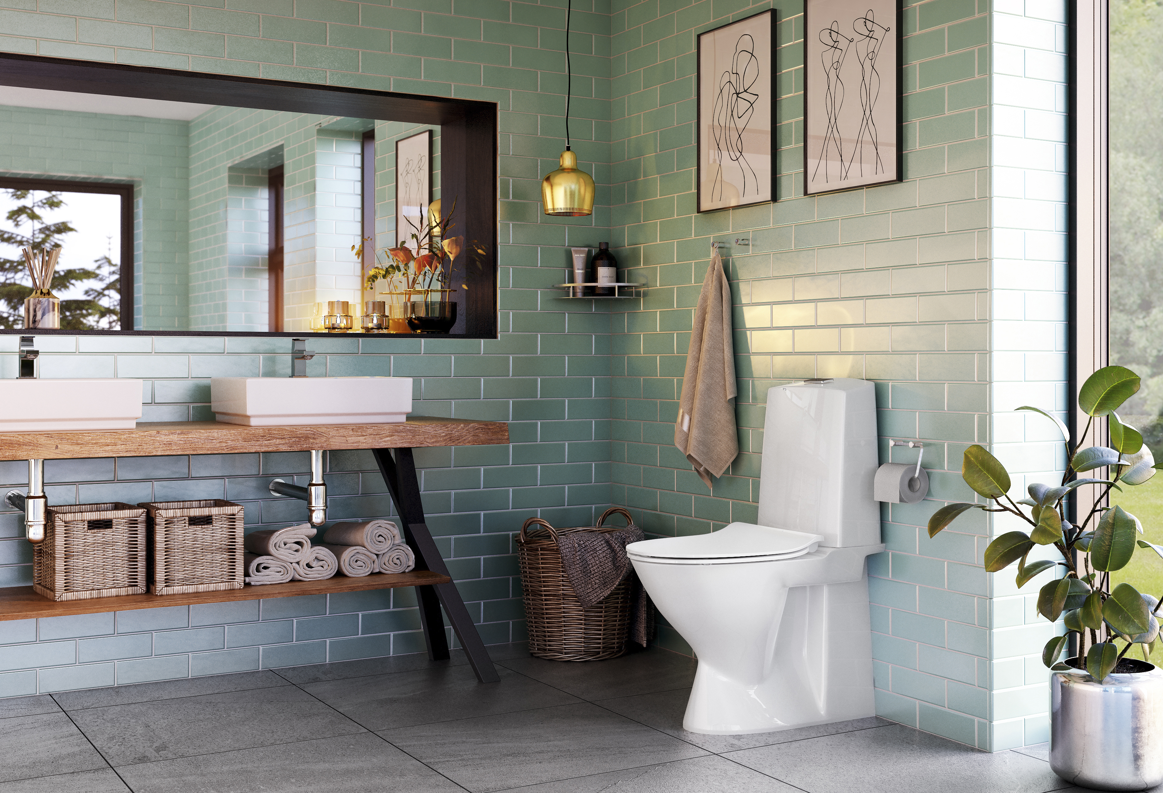 Toalettsits Pressalit 1026 for Glow