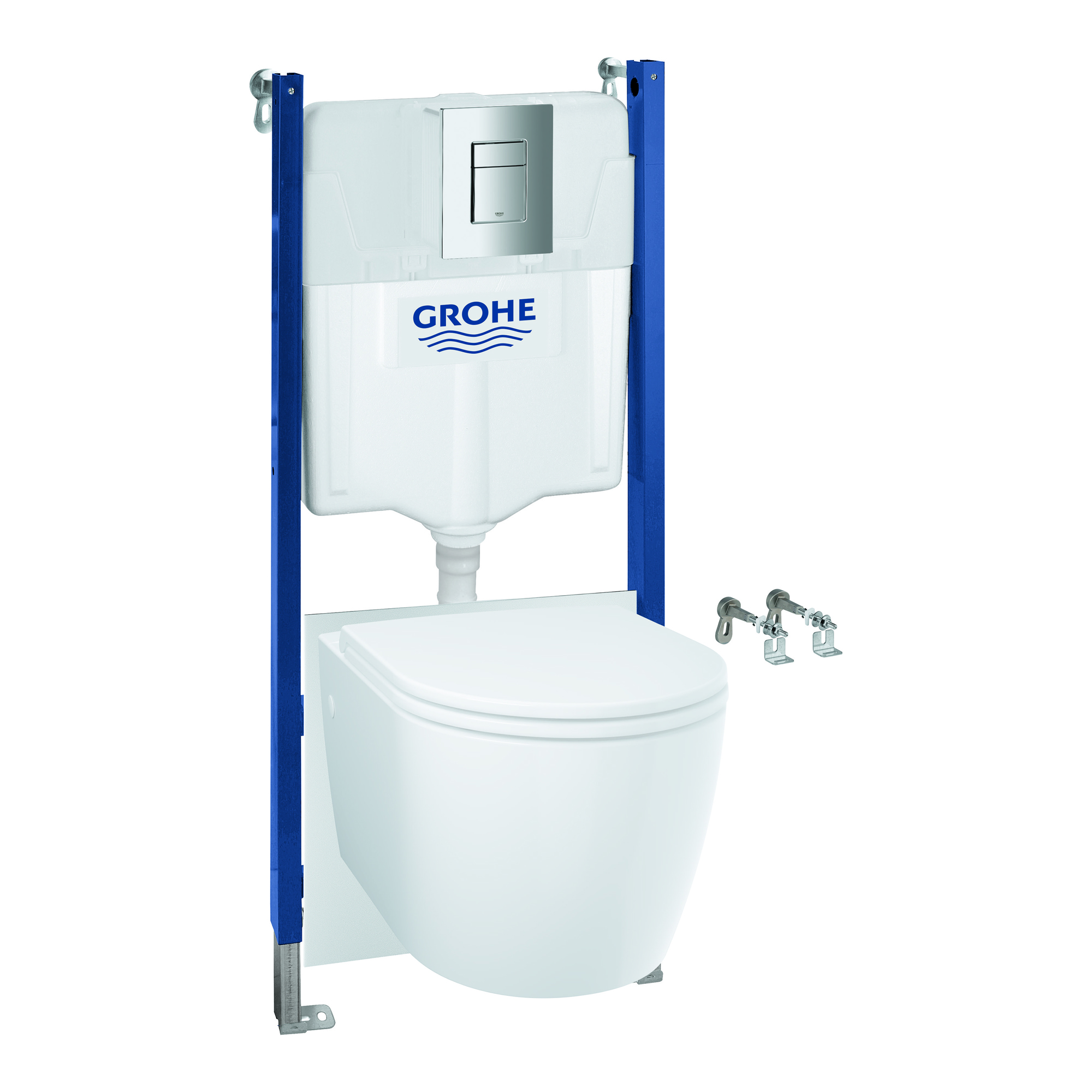 vägghängd toalettstol grohe solido start round 5in1