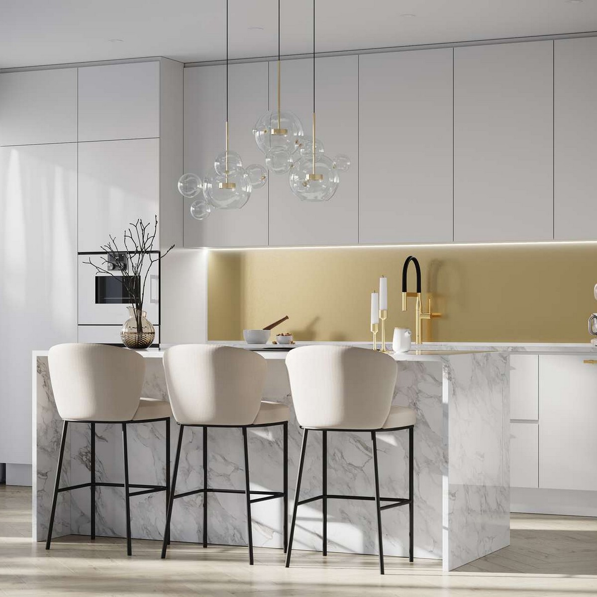 Kitchen Board 5004-K00 Gold