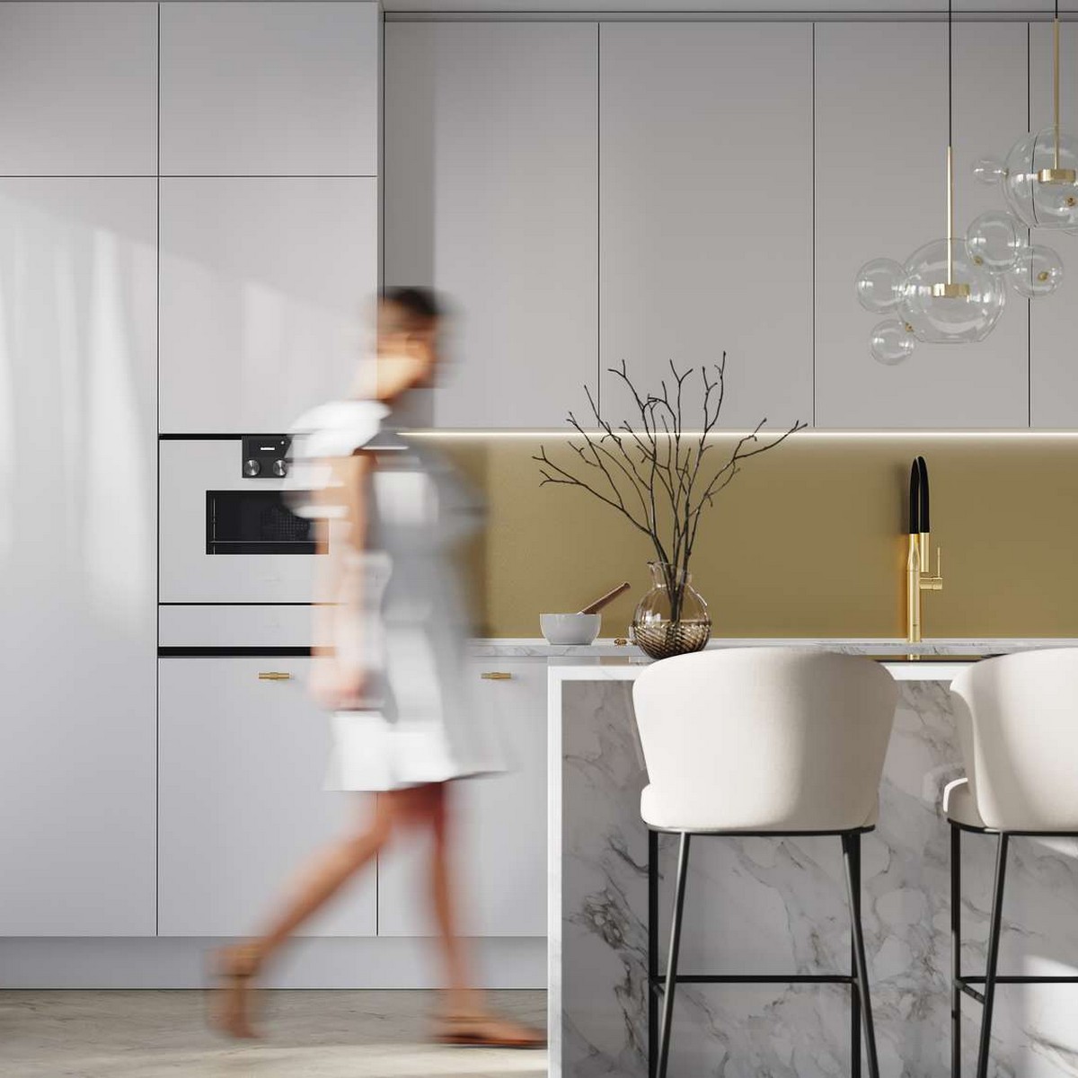 Kitchen Board 5004-K00 Gold