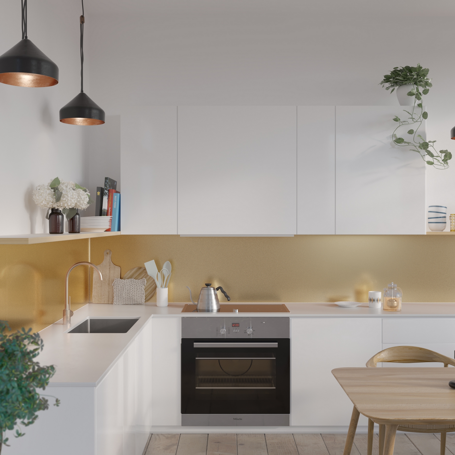 Kitchen Board 5004-K00 Gold