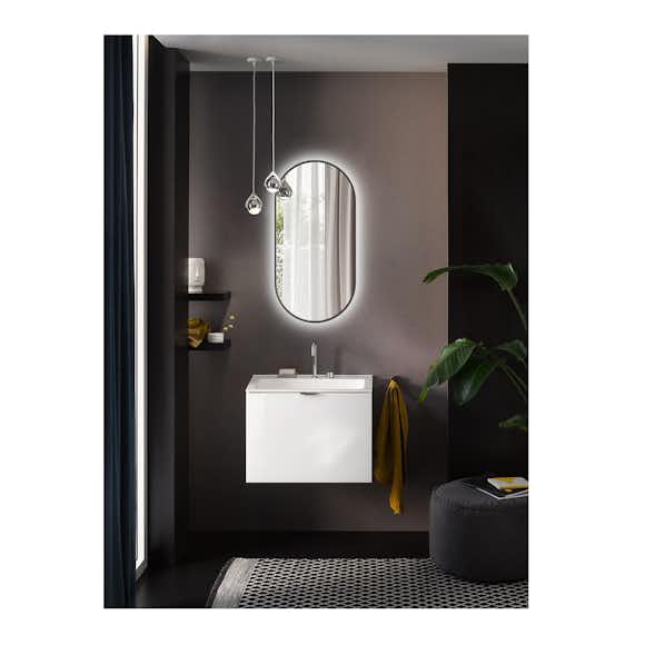 spegel bathlife nöja med led belysning