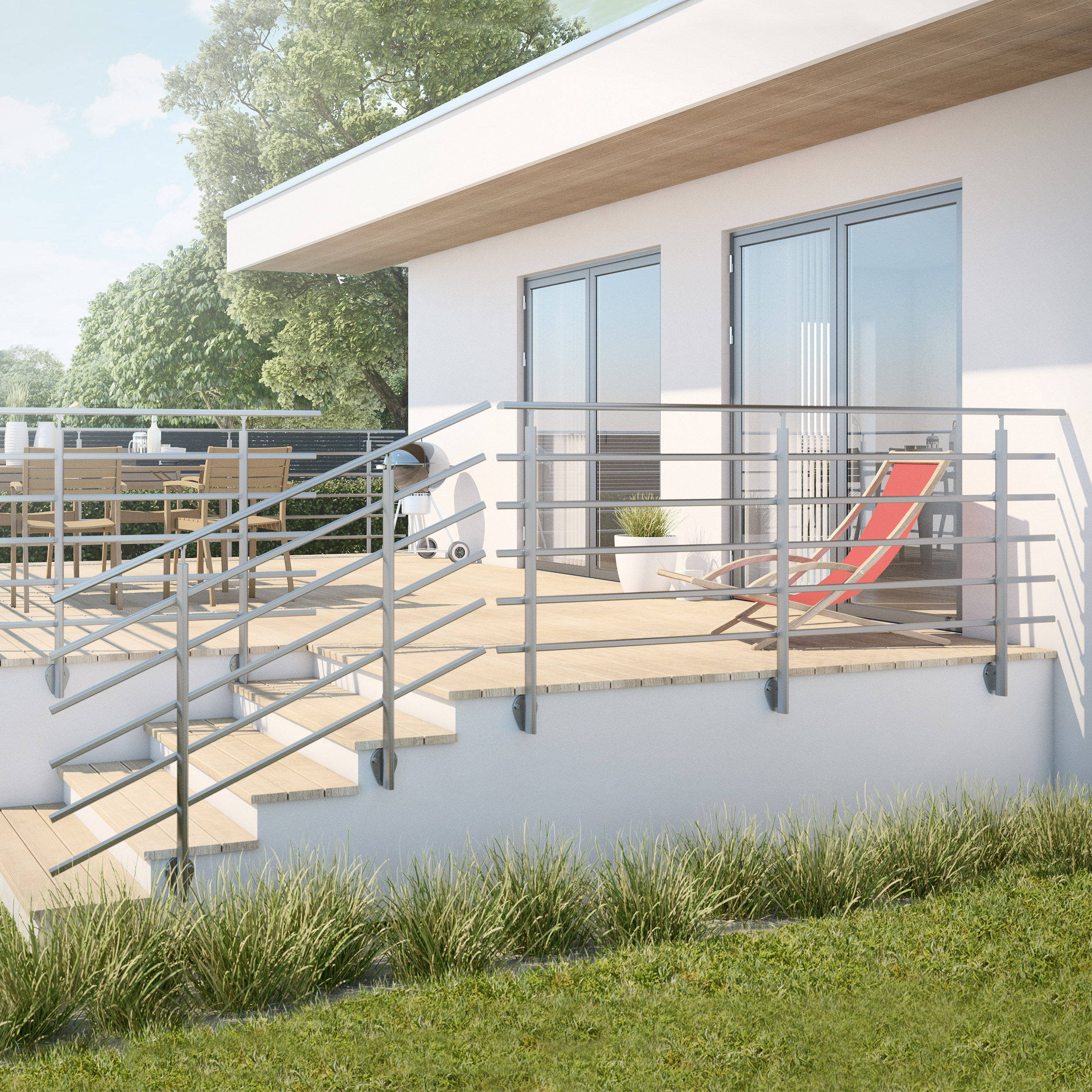 Rekkverk Dolle Pure Veggmontert