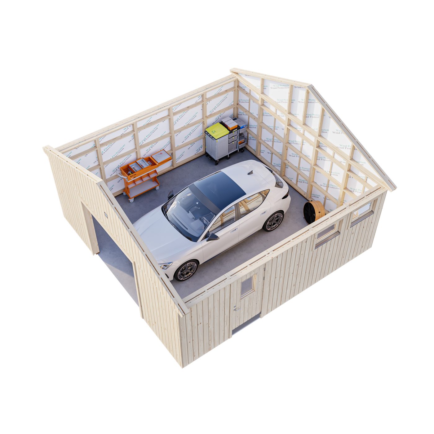 Garasjebod Palmako Andre 32,1 m2 uten Port