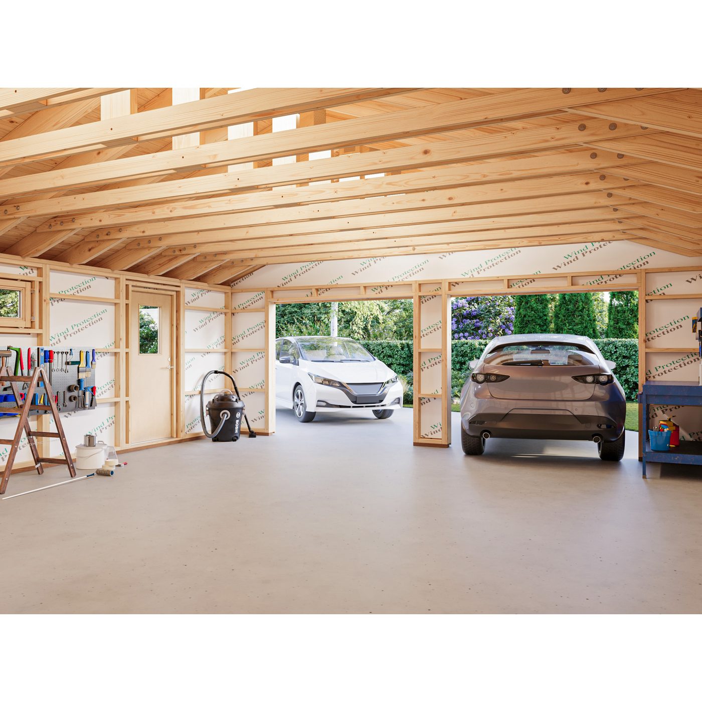 Dobbel Garasje Palmako Andre 49,1 m2 uten Port