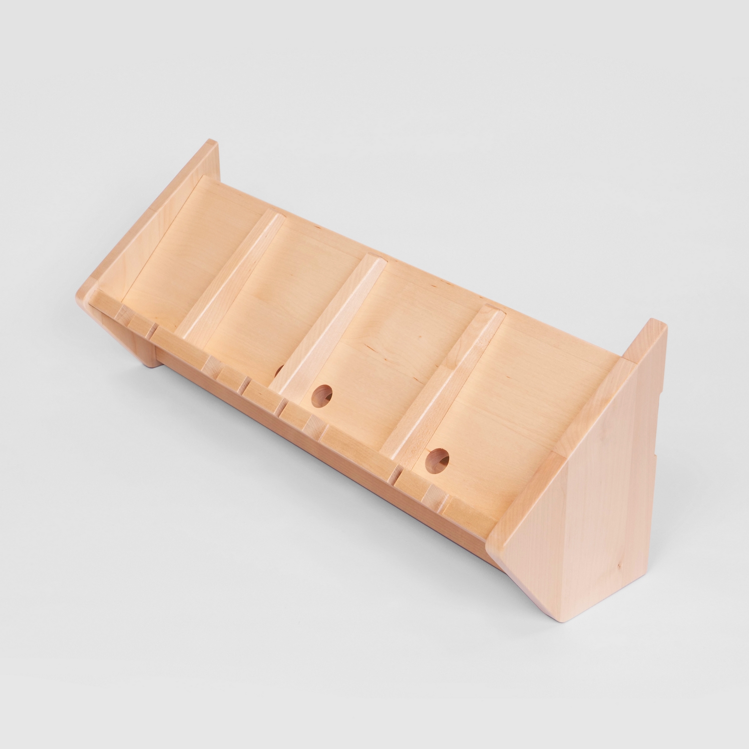 Mobilhylla Herrljunga Ledstångsfabrik 4 Fack Oljad Björk