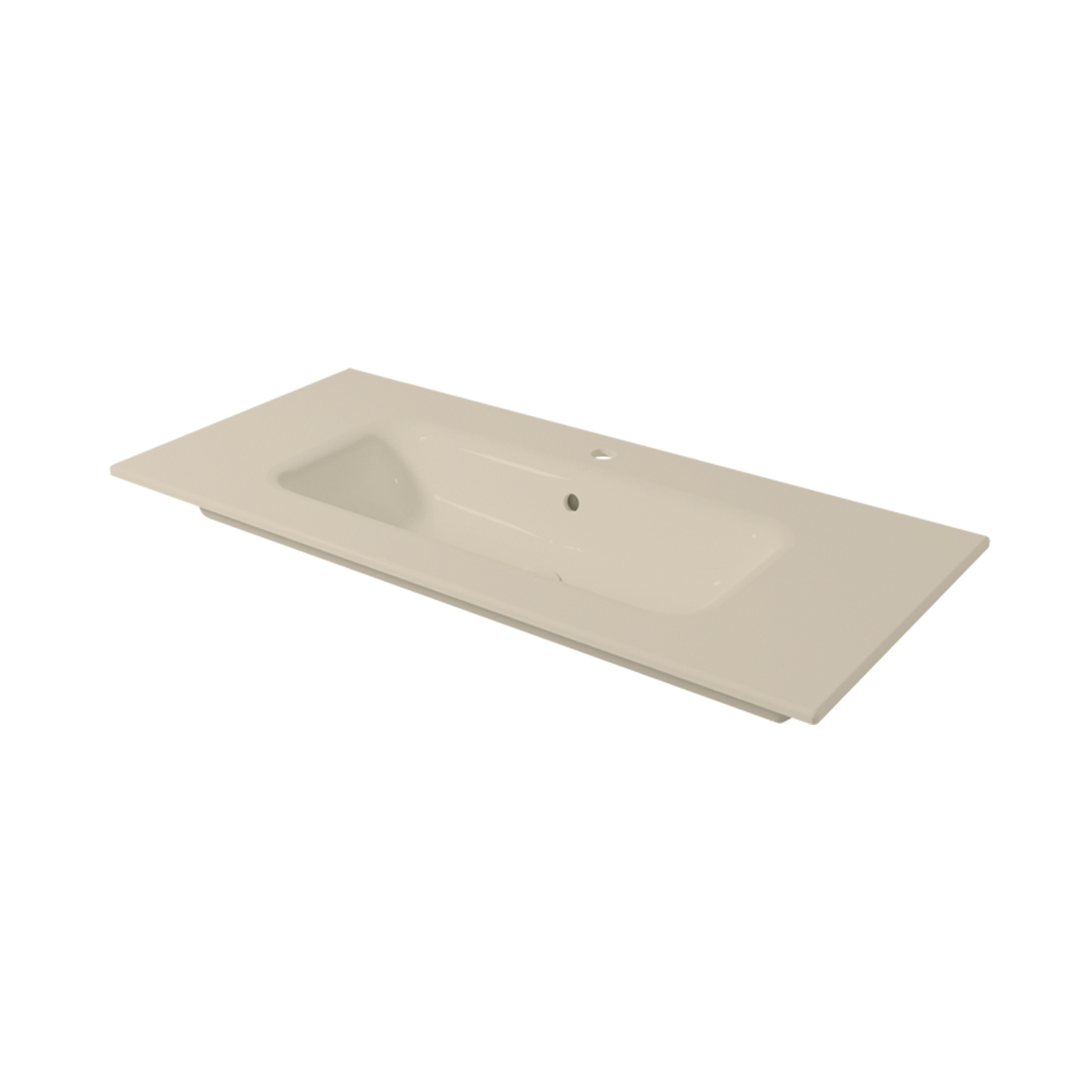 Enkelhandfat Miller Badrum Edge Porslin | badrum - handfat-och-tvattstall - enkelt-handfat | KakelKungen