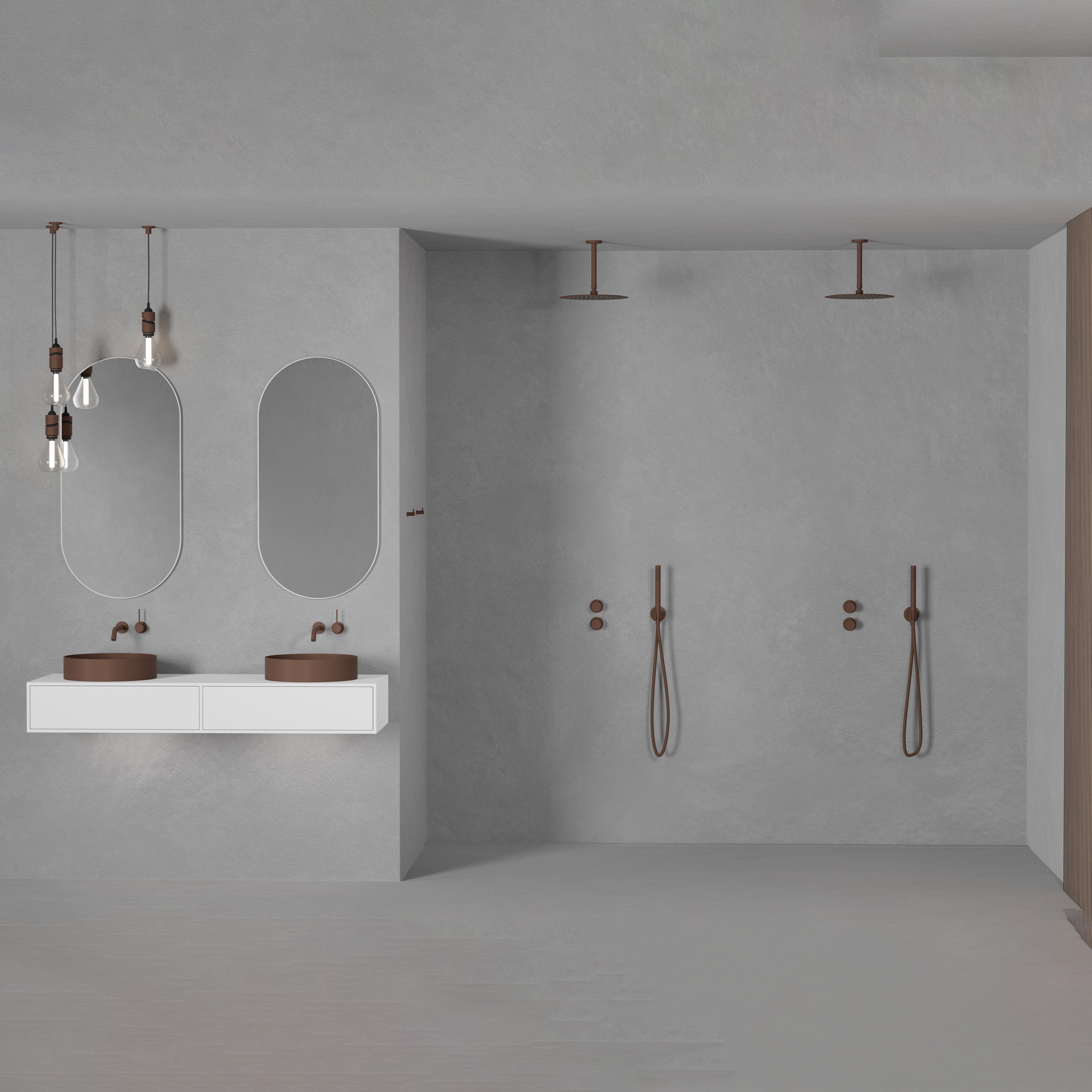 Tvättställsblandare Scandtap Steel Harmonized 1 för Inbyggnad