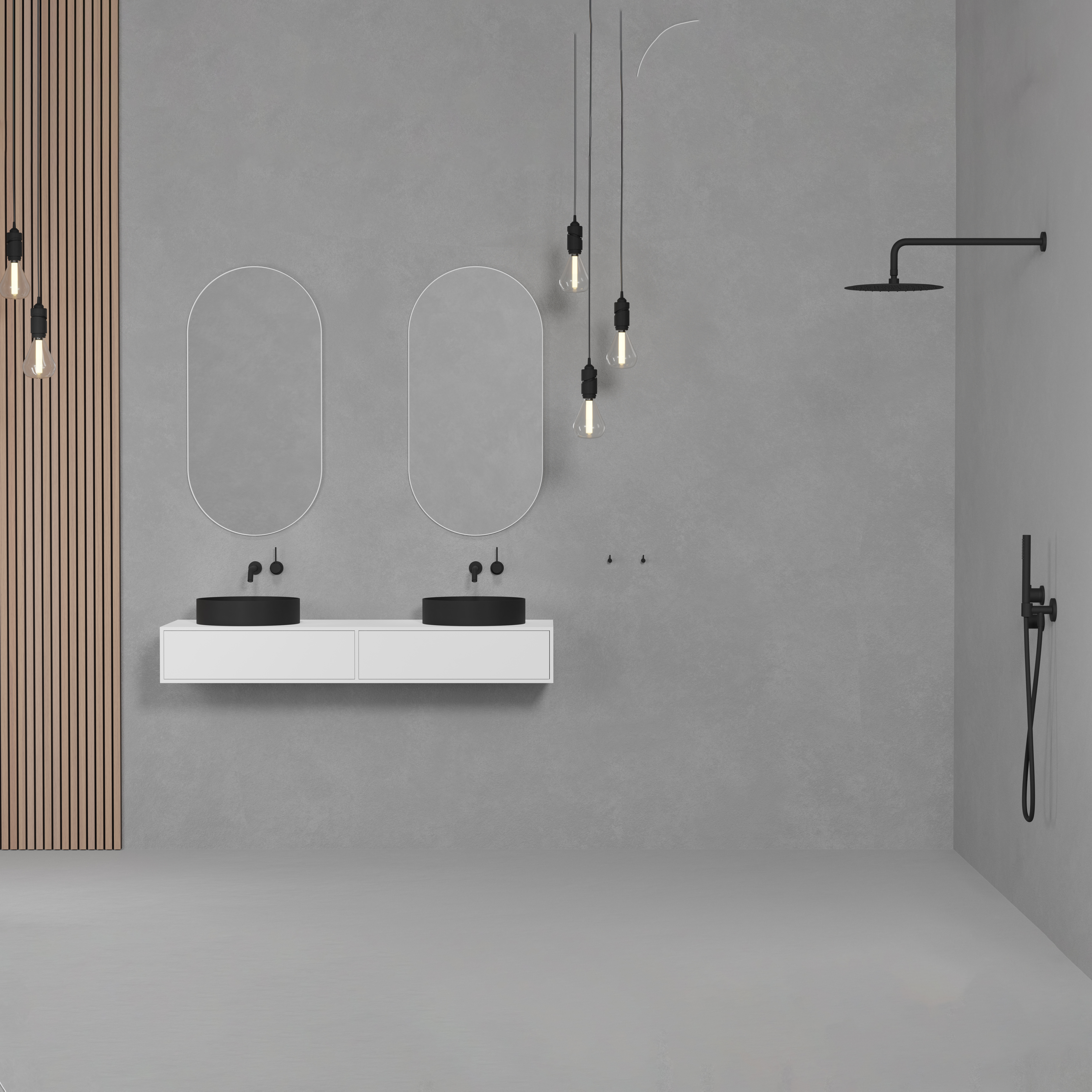 Tvättställsblandare Scandtap Steel Harmonized 1 för Inbyggnad