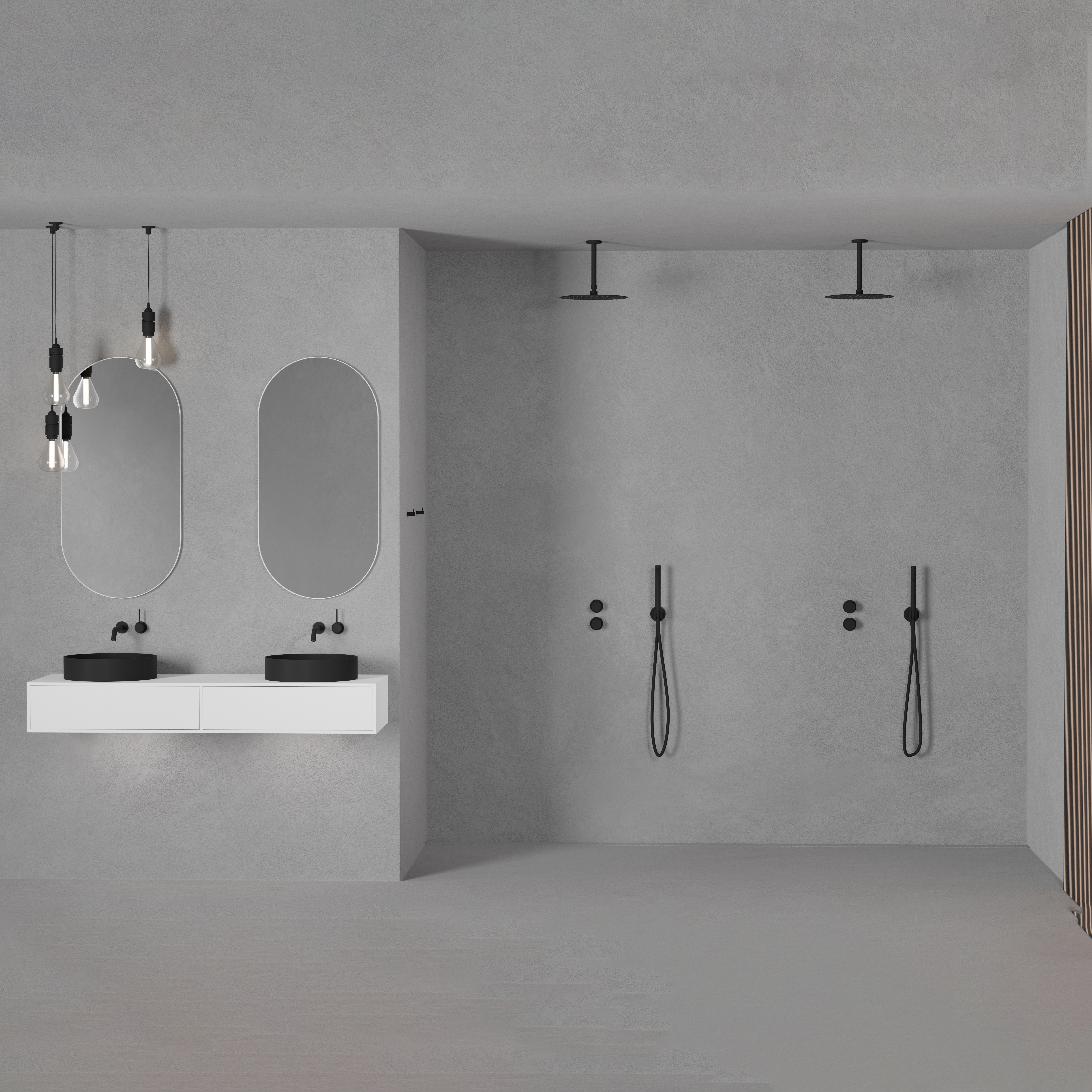 Tvättställsblandare Scandtap Steel Harmonized 1 för Inbyggnad