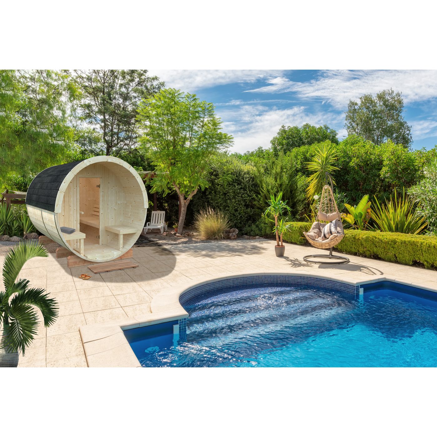 Sauna Palmako Anita 1,3 + 0,7