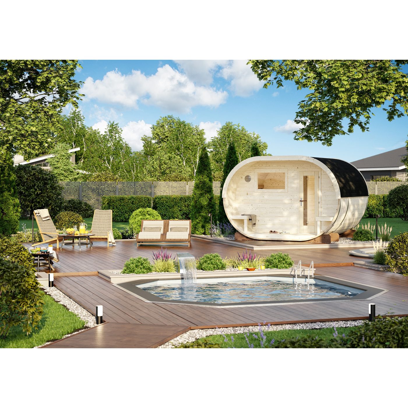 Sauna Palmako Anette 3,0 + 1,5