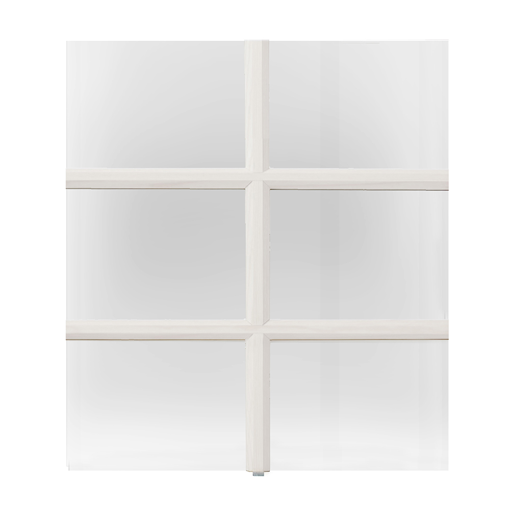 Spröjs Landskap PVC Vit 90x100 cm