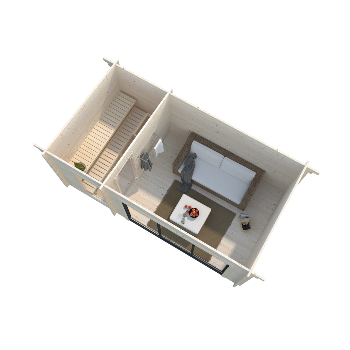 Badstuhus Palmako Sanna 12,8 m2