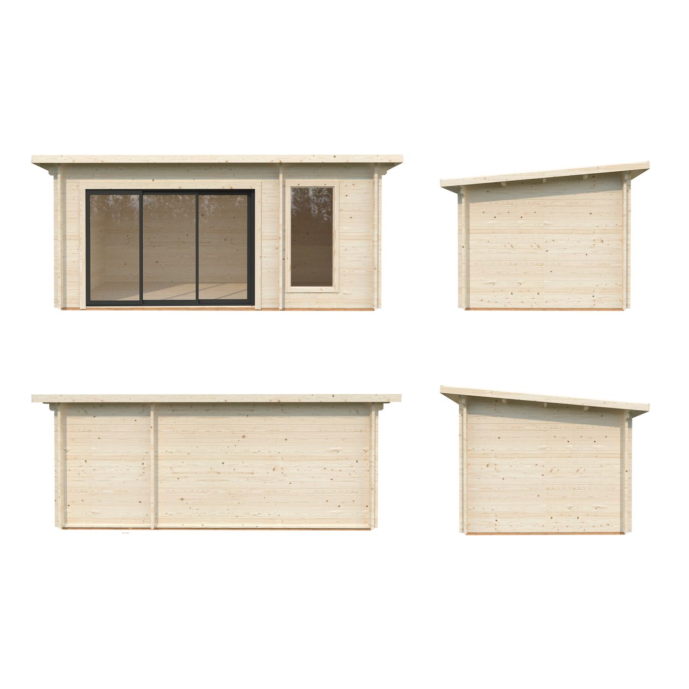 Badstuhus Palmako Sanna 12,8 m2