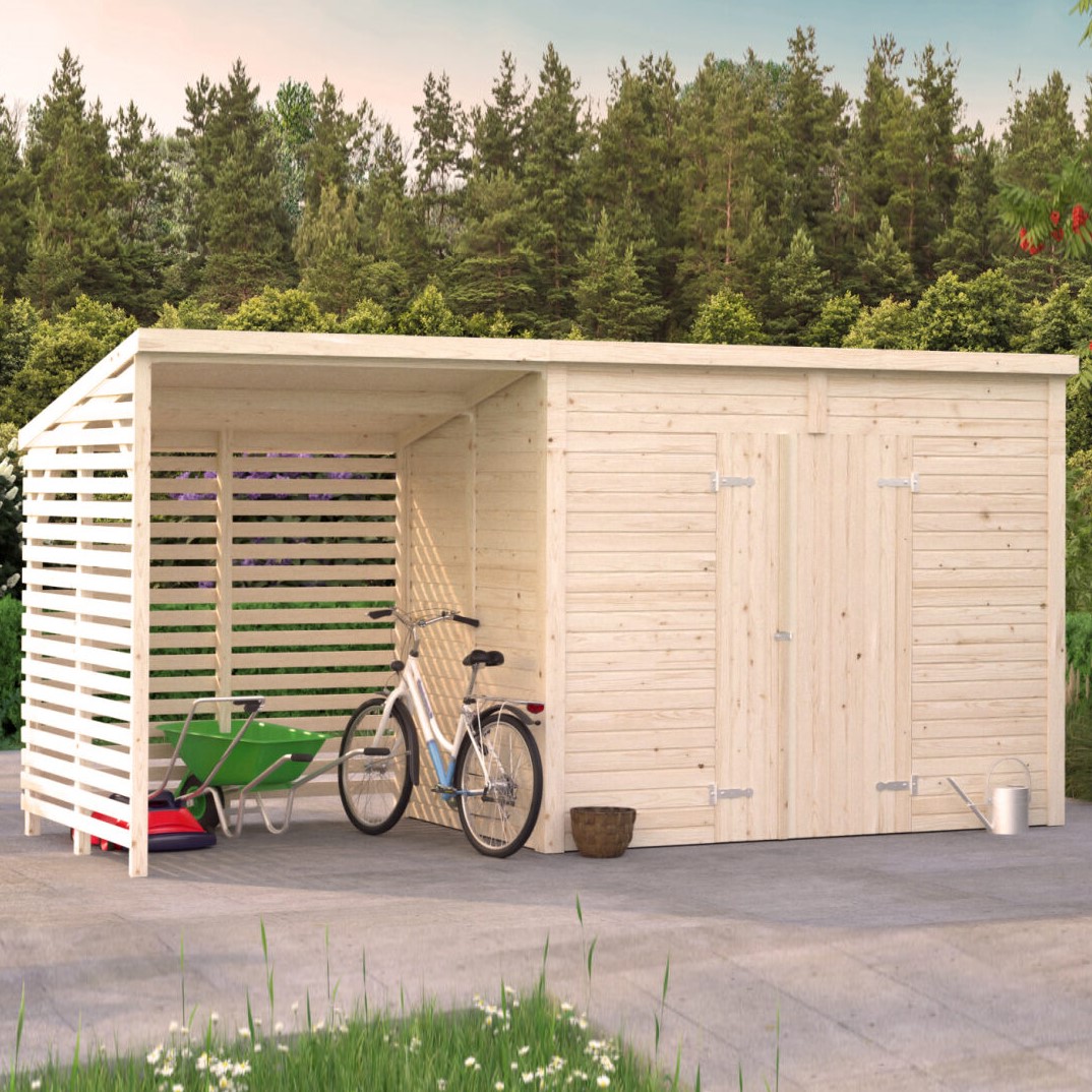 Redskapsbod Palmako Leif 4,5 + 2,9 m2